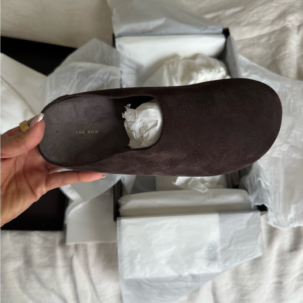 NWT The Row Hudson - Dark Brown Suede - Picture 6 of 9